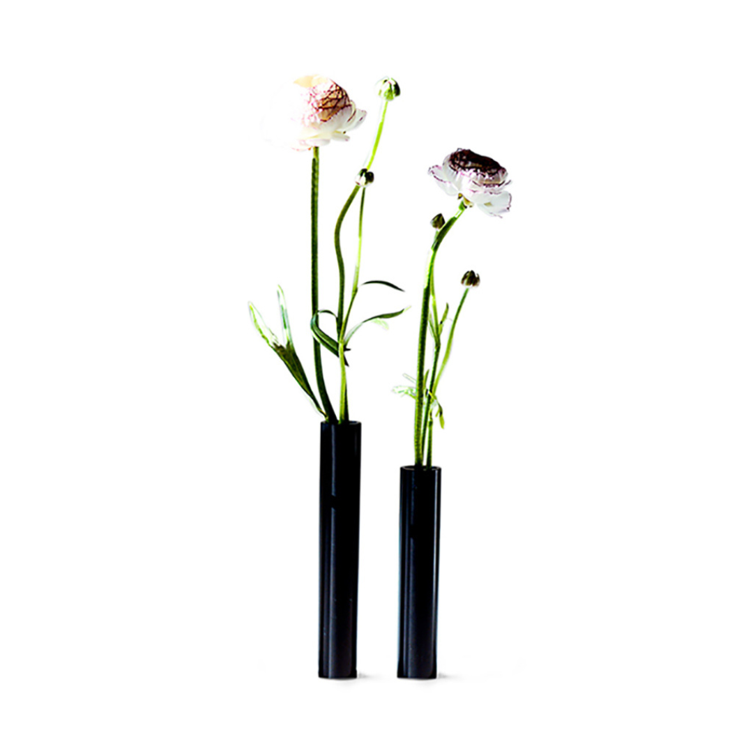 Slim Vase, Sort - 14 cm