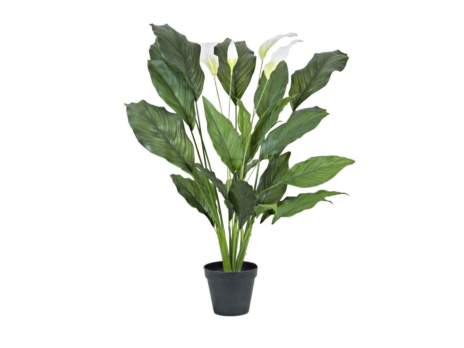 Køb Spathiphyllum deluxe, kunstig, 83cm