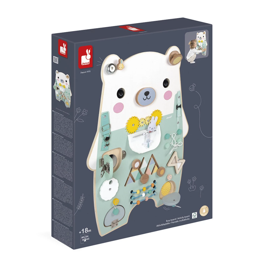 Janod - Bear Aktivitetstavle