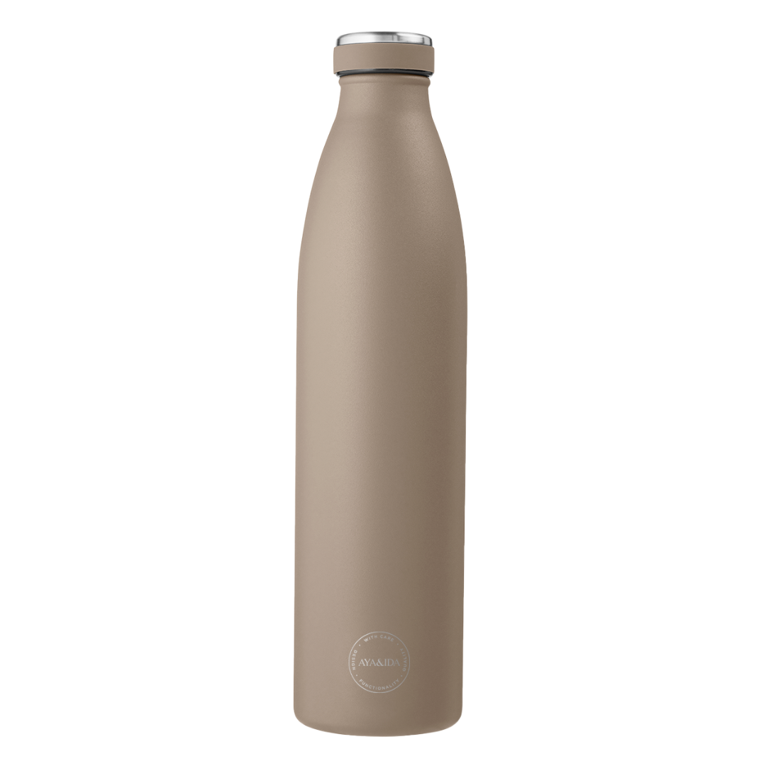 Drikkeflaske 1000 ml, Dusty Brown