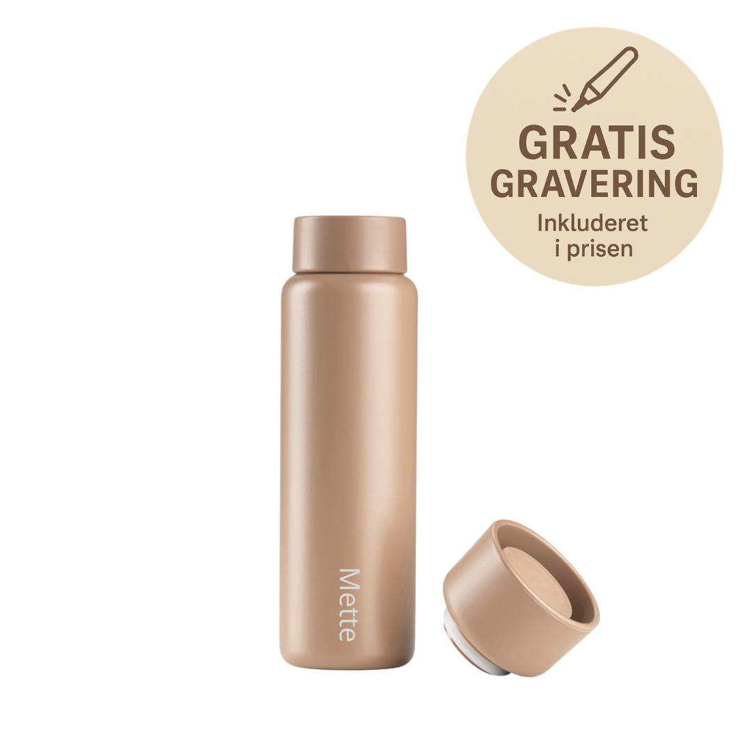 ZONE Denmark - Zone Singles Termokop med to låg 650 ml Camel