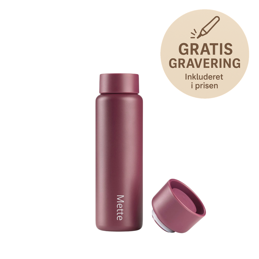 ZONE Denmark - Zone Singles Termokop med to låg 650 ml Mulberry