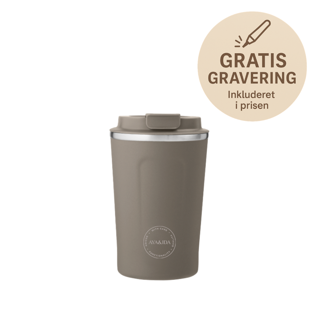 Aya&ida, Cup2go, 380 Ml, Driftwood
