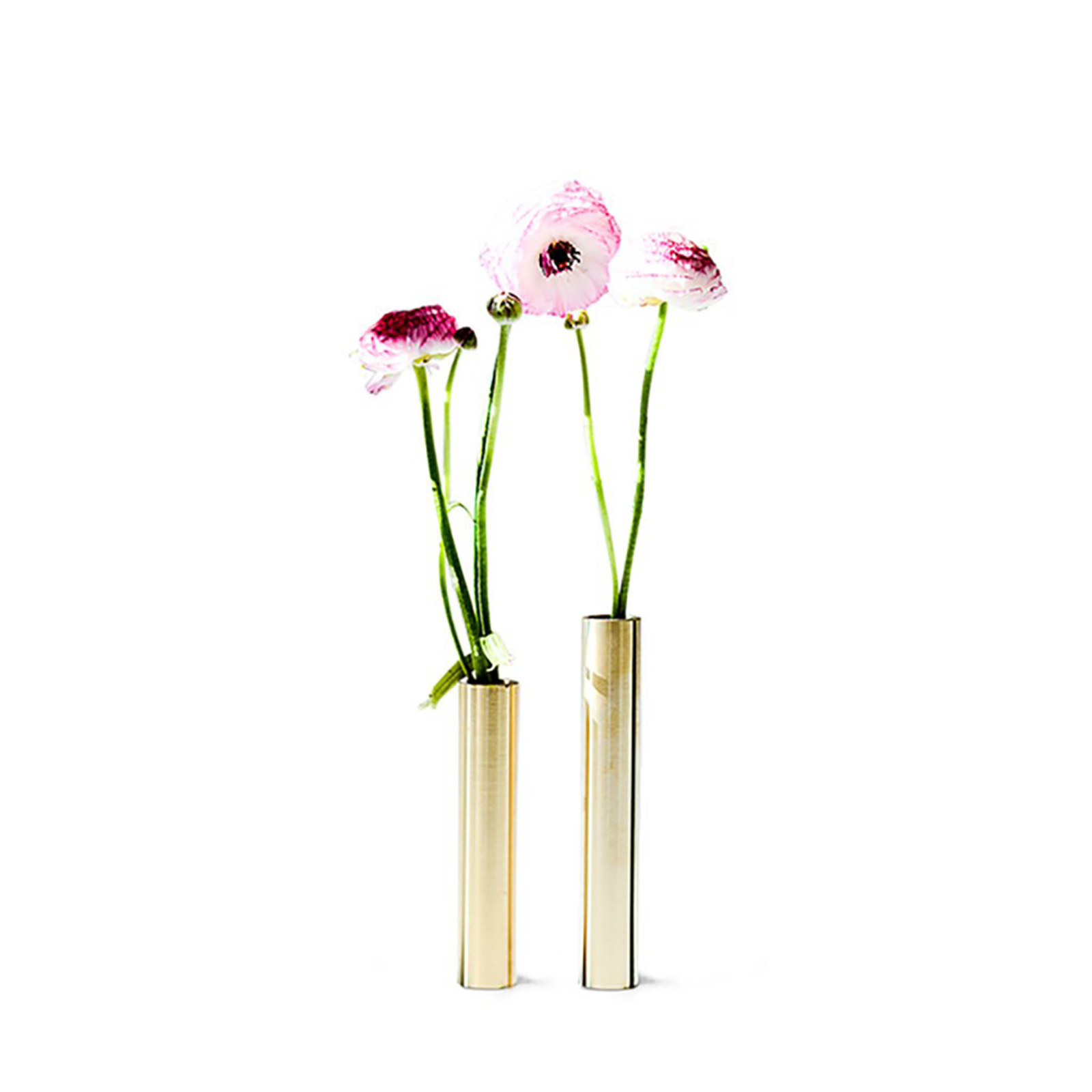 Slim Vase, Messing – 14 cm