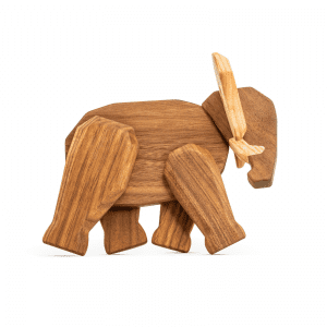 Elefant far - far elefant - fablewood - traefigur - dansk design