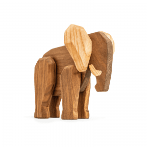 Far elefanten - Fablewood - dansk design - traelegetoej - figurer - modernhousedk