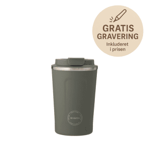 Cup2go - termokop - Tropical Green - 380 ml - aya & ida - gravering