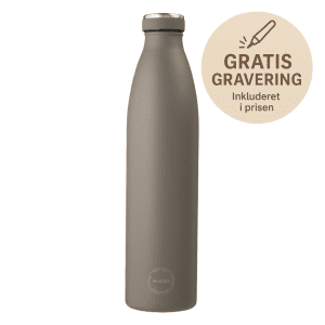 Drikkeflaske 1000 ml - driftwood - aya and ida - gratis gravering - drikkeflaske med navn