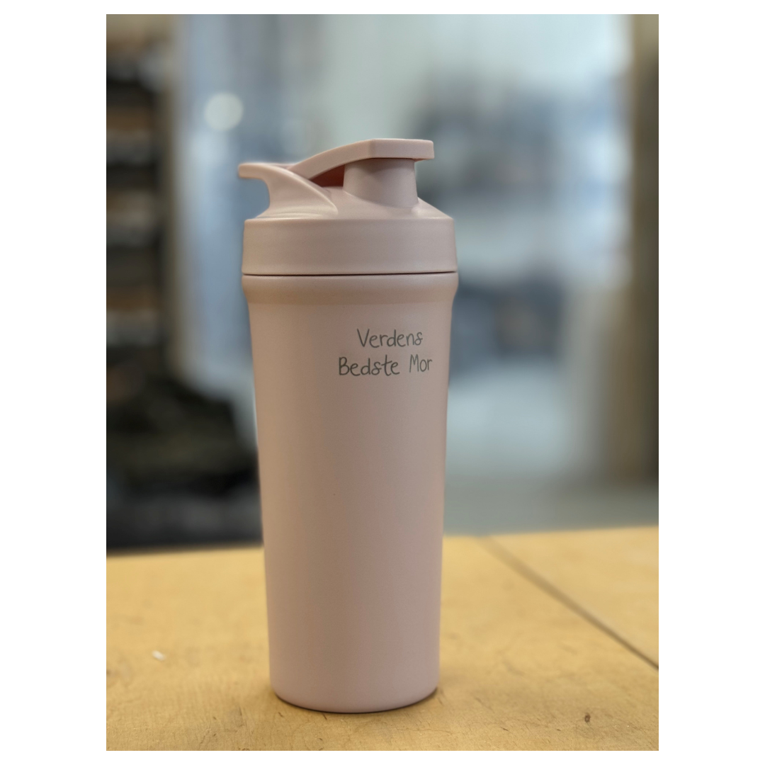 shaker med navn soft rose - gratis gravering - AYA&IDA