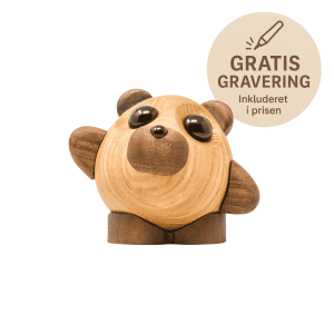 FableWood - Pick-me-up's - Teddy -traefigurer - gave med gravering
