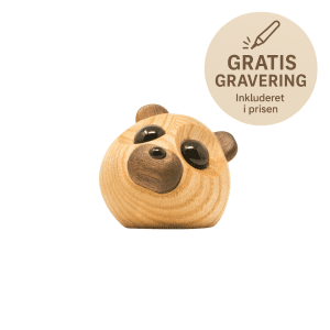 FableWood - Pick-me-up's - yrsa the bear -traefigur med magnet - gave med gravering
