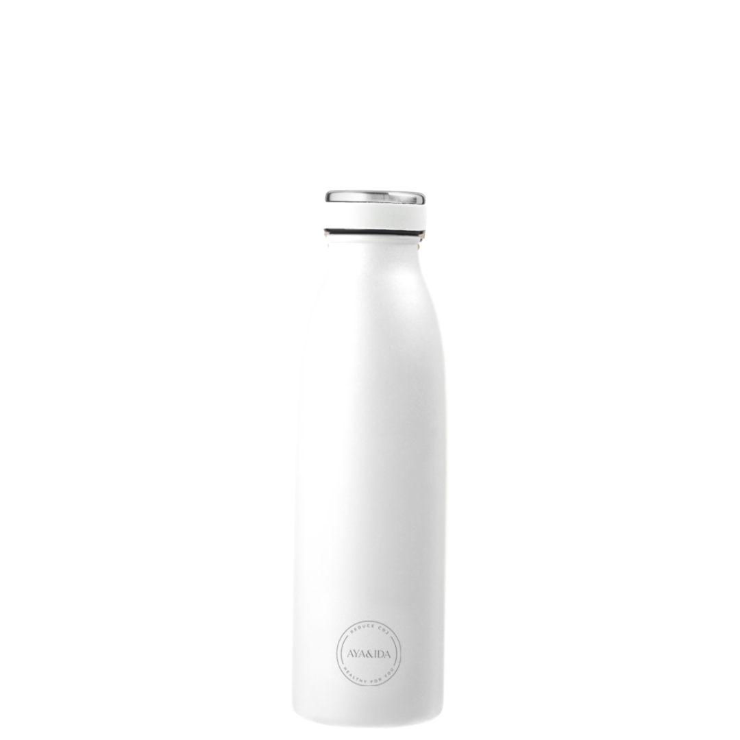 Drikkeflaske 500 ml, Winter White