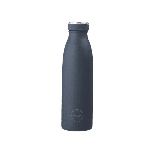 AYA&IDA - Drikkeflaske 500 ml, Navy Blue (1)