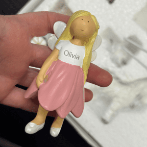 Kids by Friis - Blomsterfeer Foedselsdagstog med gravering - pigens t-shirt