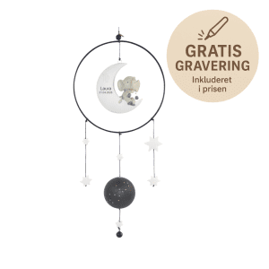 Kids by Friis - Stjernetegns Uro - Droemmefanger – Jomfruen - uro med gravering