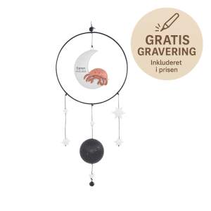 Kids by Friis - Stjernetegns Uro - Droemmefanger – Krebsen - uro med gravering