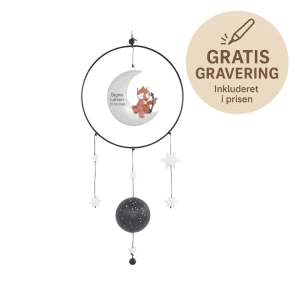 Kids by Friis - Stjernetegns Uro - Droemmefanger – Skytten - uro med gravering