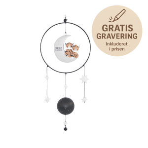 Kids by Friis - Stjernetegns Uro - Droemmefanger – Tvillingen - uro med gravering