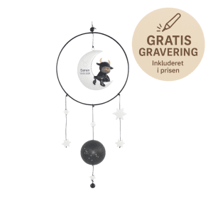 Kids by Friis - Stjernetegns Uro - Droemmefanger – Tyren - uro med gravering