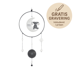 Kids by Friis - Stjernetegns Uro - Droemmefanger – Vaedderen - uro med gravering