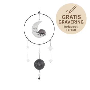 Kids by Friis - Stjernetegns Uro - Droemmefanger – Vandmanden - uro med gravering