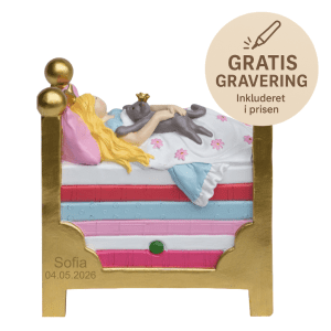Kids by Friis - Sparegris – Prinsessen på aerten - spareboesse - daabsgave - navngivningsgave - gave med gravering