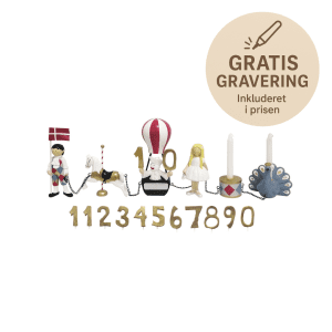 Kids by Friis foedselsdagstog - Harlekin og Columbine - gaveide - personlig gave med gravering (1)