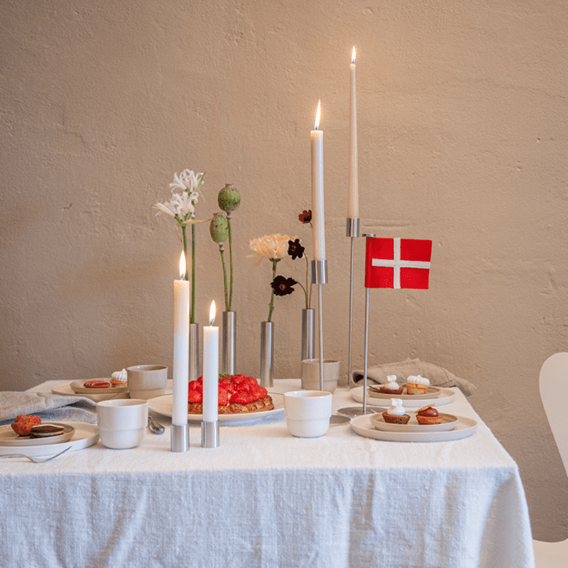 foedselsdagsfest - bordflag - lysestager - staal - hove home