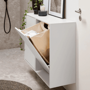 ReCollector - Vaeghaengt Vasketojskurv – Brilliant White - dansk design