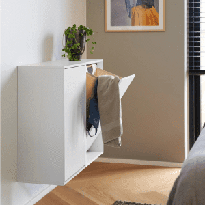 ReCollector - Vaeghaengt Vasketojskurv – Brilliant White - dansk design