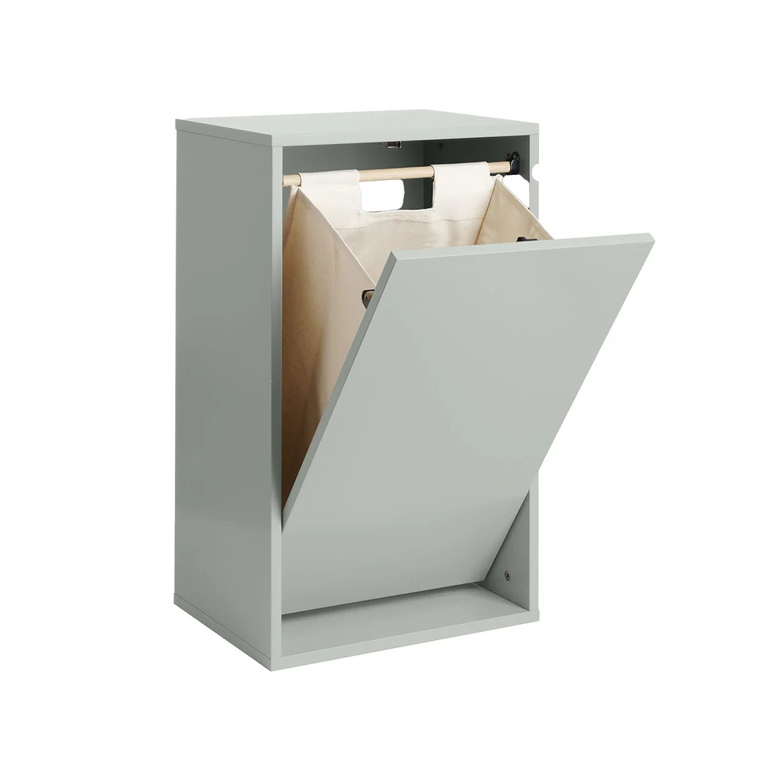 ReCollector - Vaeghaengt Vasketojskurv – Iron Blue - badevaerelse (1)