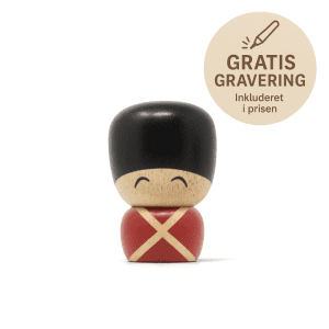 Christian den lille garder - traefigurer - gratis gravering - fablewood