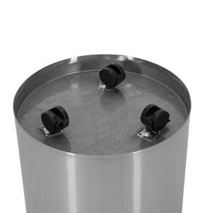 Alternative view of Nova rustfristål urtepotteskjuler, Ø35cm