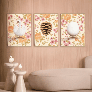 Plakater - brainchild plakater - flora beige aegget (5)