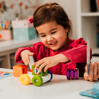 Jeu de construction - SMART GAMES - My First Build & Drive - 30 pièces