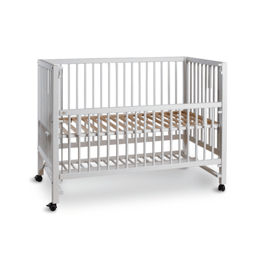 Hajo barneseng hvid - bedside crib - tissi (1)