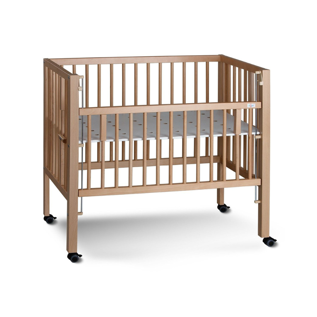 Tissi - Maxi Bedside Crib / Børneseng, Natur
