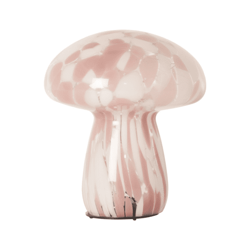 Mushroom lampe - mushy - hvid - pink - 17 - au maison (1)