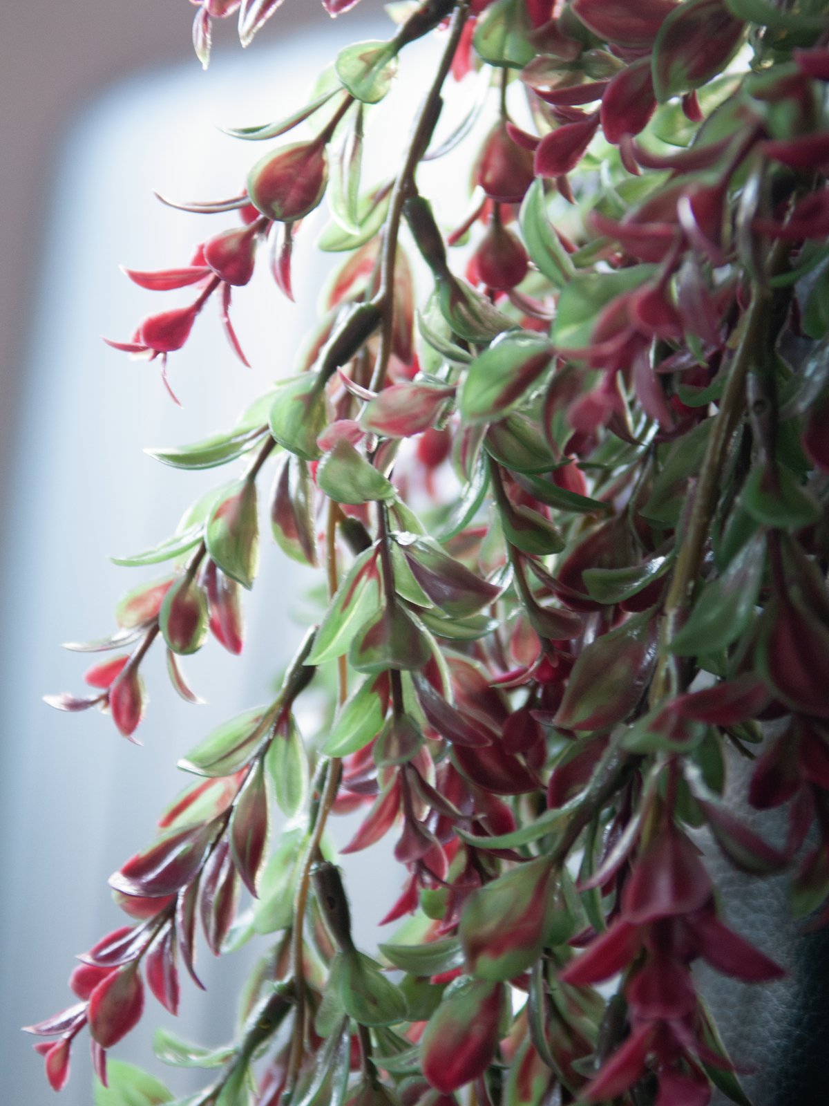 Kunstig Græsspiral, grøn/rød, 105 cm - Billede 5