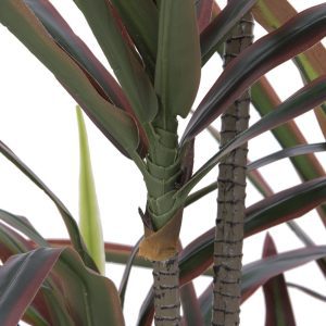 Alternative view of Kunstig Dracaena, grøn/rød, 180 cm