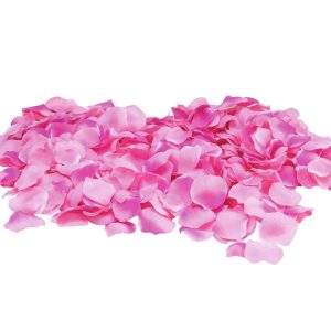 Kunstige Pink Rosenblade - 500 stk
