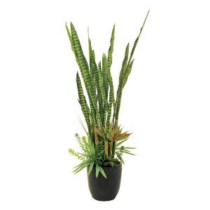 Kunstig Saftigt Mix, grøn, 190 cm