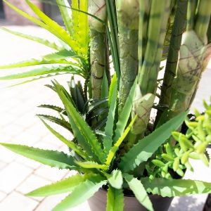 Alternative view of Kunstig Saftigt Mix, grøn, 190 cm