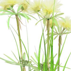 Alternative view of Kunstig Stjernegræs, grøn, 120 cm