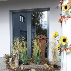 Alternative view of Kunstig Græsbusk, grøn/brun, 150cm