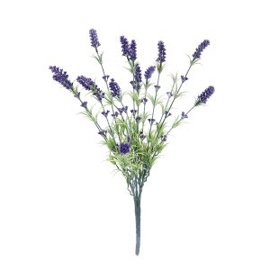 Kunstig Lavendelbusk, lilla/grøn, 61 cm
