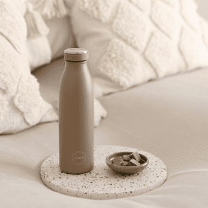 AYA&IDA - Drikkeflaske 500 ml, Dusty Brown (2)