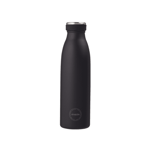 AYA&IDA - Drikkeflaske 500 ml, Matte Black (1)