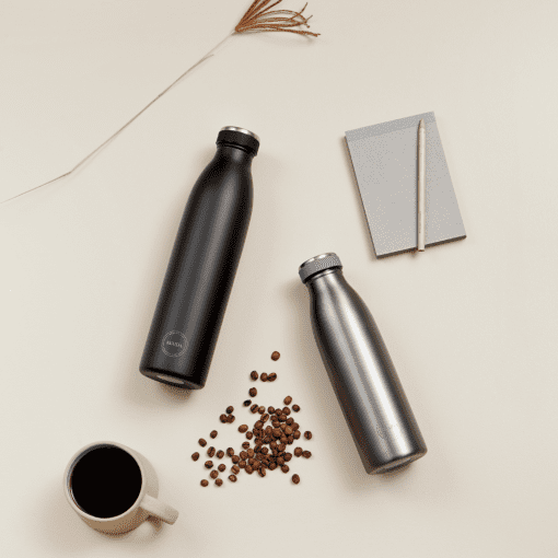 AYA&IDA - Drikkeflaske 500 ml, Matte Black (2)