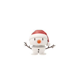 Hoptimist Snowmann Soft Santa White - figurer - julepynt (1)